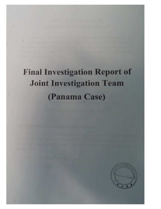 JIT Report Panama Case