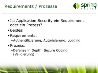 Just-In-Time Security: Sicherheit im Entwicklungsprozess