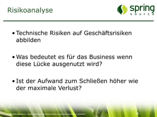 Just-In-Time Security: Sicherheit im Entwicklungsprozess