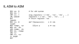 JIT compilation for CPython | PDF