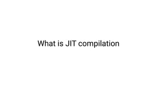 JIT compilation for CPython | PDF