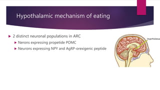 Eating behaviour and eating disorder introduction Psychiatry Seminar | PDF