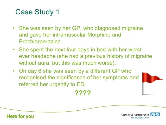 Killer headache case study answers picture