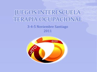 3-4-5 Noviembre Santiago 2011 
