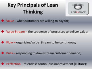 Just In Time and Lean Management | PPTX