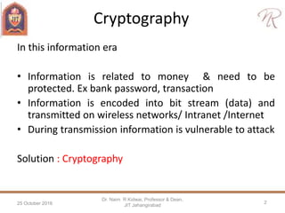 Cryptography and Information Security | PPT