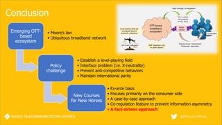 New Courses for New Horses: Alternative Approach for an OTT-based Broadband Ecosystem