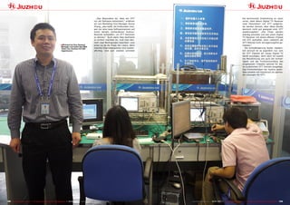 „Das Besondere ist, dass wir OTT                                                                          die technischen Entwicklung so rasch
                                                                                                                  nur als Software entwickeln,“ erfahren                                                                      voran, dass ältere Digital TV Receiver
                                                                                                                  wir von Marketing Vice Manager Jimmy                                                                        zwar theoretisch mit OTT aufgerüs-
                                                                                                                  Zhang, „das heißt, die Endkunden müs-                                                                       tet werden können, aber diese Geräte
                                                                                                                  sen nur eine neue Softwareversion auf                                                                       dennoch nicht gut geeignet sind, OTT
                                                                                                                  ihrem bereits vorhandenen Jiuzhou-                                                                          wiederzugeben: „Die Chips werden
                                                                                                                  Receiver aufspielen, um OTT benutzen                                                                        ständig schneller und wer einen Digital
                                                                                                                  zu können.“ Auch wenn dies technisch                                                                        TV Receiver mit einem älteren Chipset
                                                                                                                  so einfach machbar ist, muß man den-                                                                        mit OTT aufrüstet, kann vielleicht die
                                                                                                                  noch zwei Bedingungen beachten: zum                                                                         OTT-Dienste nicht verzögerungsfrei ge-
                                                                       ■Richard ist Vice General                  einen ist da die Frage der Lizenz, denn                                                                     niessen.“
                                                                       Manager und leitet das R&D
                                                                       Team von Jiuzhou mit 200                   manche Internetangebote sind kosten-                                                                           Die Schlußfolgerung lautet: tatsäch-
                                                                       Ingenieuren.                               pflichtig. Und zum zweiten schreitet                                                                        lich sinnvoll ist es eigentlich nur, sich
                                                                                                                                                                                                                              für OTT Dienste ein neues Digital TV
                                                                                                                                                                                                                              Gerät zuzulegen, denn dann ist sowohl
                                                                                                                                                                                                                              die Menüführung wie auch die Schnel-
                                                                                                                                                                                                                              ligkeit und der Funktionsumfang des
                                                                                                                                                                                                                              eingebauten Chipsets optimal für die-
                                                                                                                                                                                                                              se zusätzlichen OTT Dienste ausgelegt.
                                                                                                                                                                                                                              Das Entwicklerteam bei Jiuzhou jeden-
                                                                                                                                                                                                                              falls arbeitet mit Hochdruck an optima-
                                                                                                                                                                                                                              len Lösungen für OTT.




158 TELE-satellite International — The World‘s Largest Digital TV Trade Magazine — 02-03/2012 — www.TELE-satellite.com                                      www.TELE-satellite.com — 02-03/2012 — TELE-satellite International — The World‘s Largest Digital TV Trade Magazine   159
 