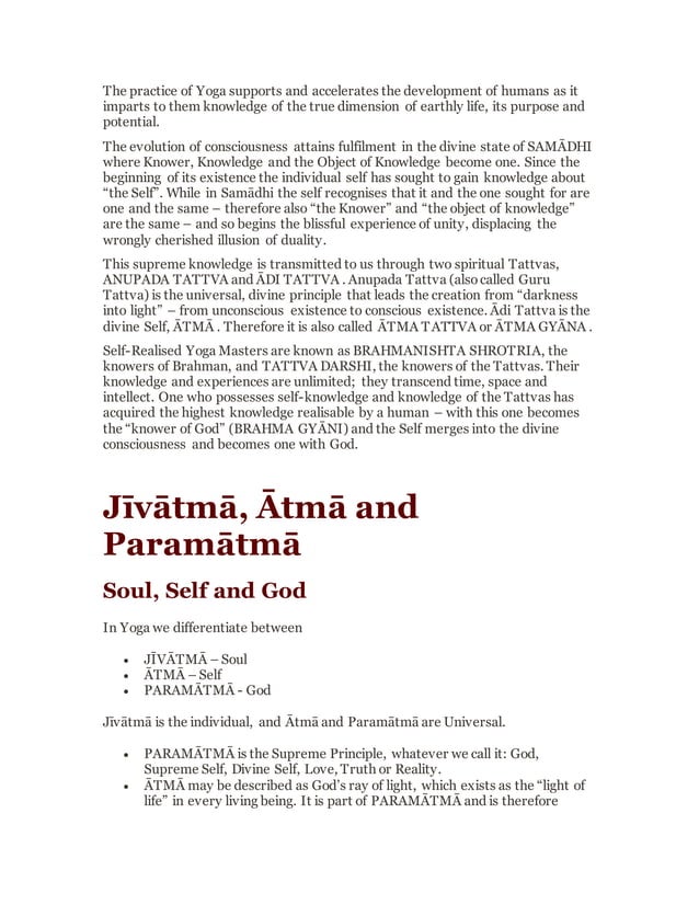 Jivatma Atma Paramatma Chakras Net PDF Jivatma Atma Paramatma Chakras Net 4 638