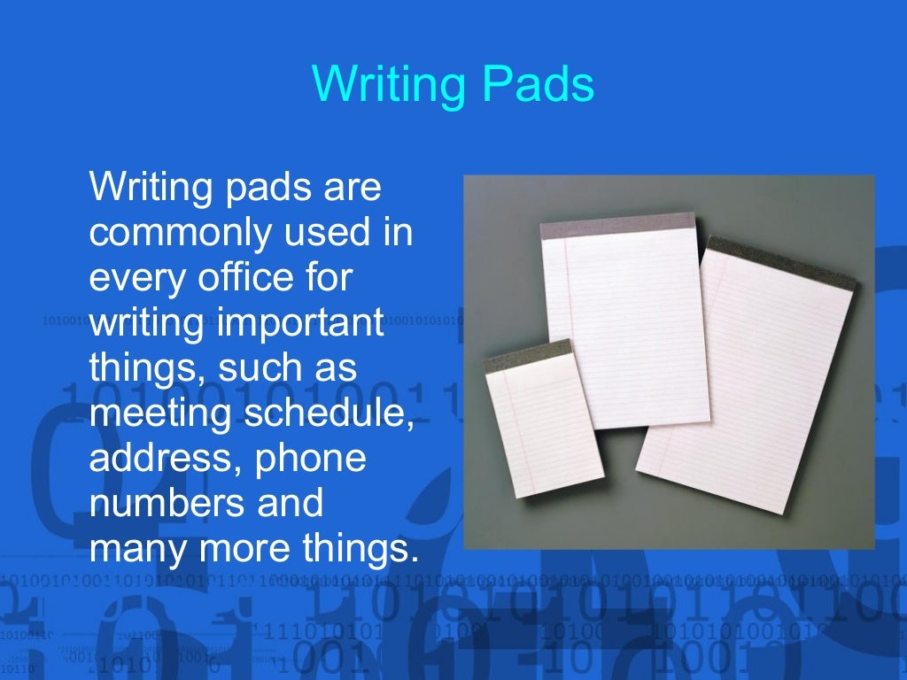 Types Of Office Stationery And Their Uses