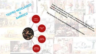 COMÉDIE-
FRANÇAISE
SIGLO DE
ORO
TEATRO
ISABELINO
COMEDIA
DELL’ARTE
 