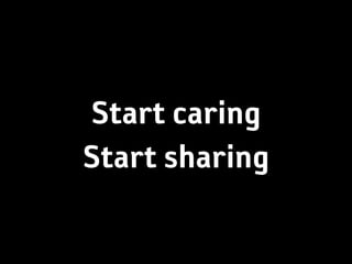 Start caring
Start sharing
 