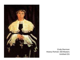 Cindy ShermanHistory Portrait. Old MastersUntitled 215