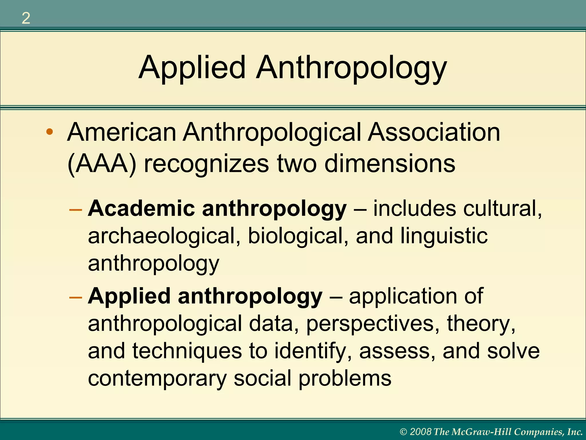 Anthropology ppt | PPT