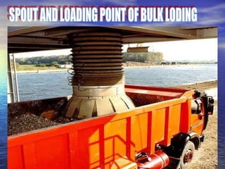 SPOUT AND LOADING POINT OF BULK LODING 
