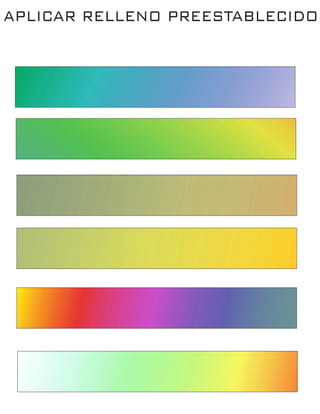APLICAR RELLENO PREESTABLECIDO