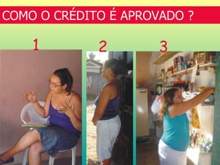 1 2 3 COMO O CRÉDITO É APROVADO ? 