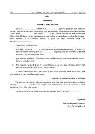 Juvenile Justice Rules 2016