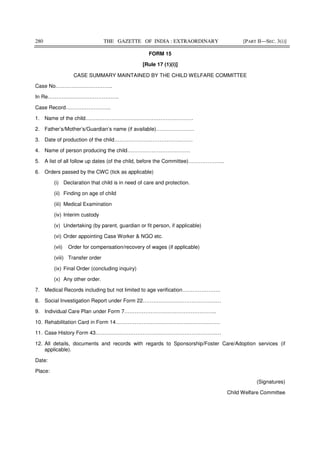 Juvenile Justice Rules 2016