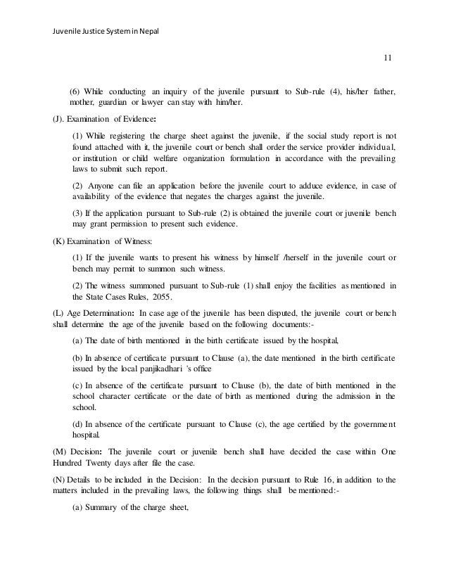 Juvenile act 2018 image