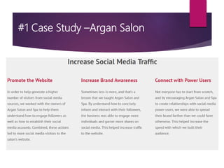 #1 Case Study –Argan Salon
 