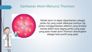 Teori Atom JJ THOMSON | PPTX