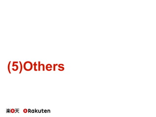 (5)Others
 