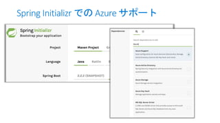 Spring Initializr Ǥ Azure ݩ`
 