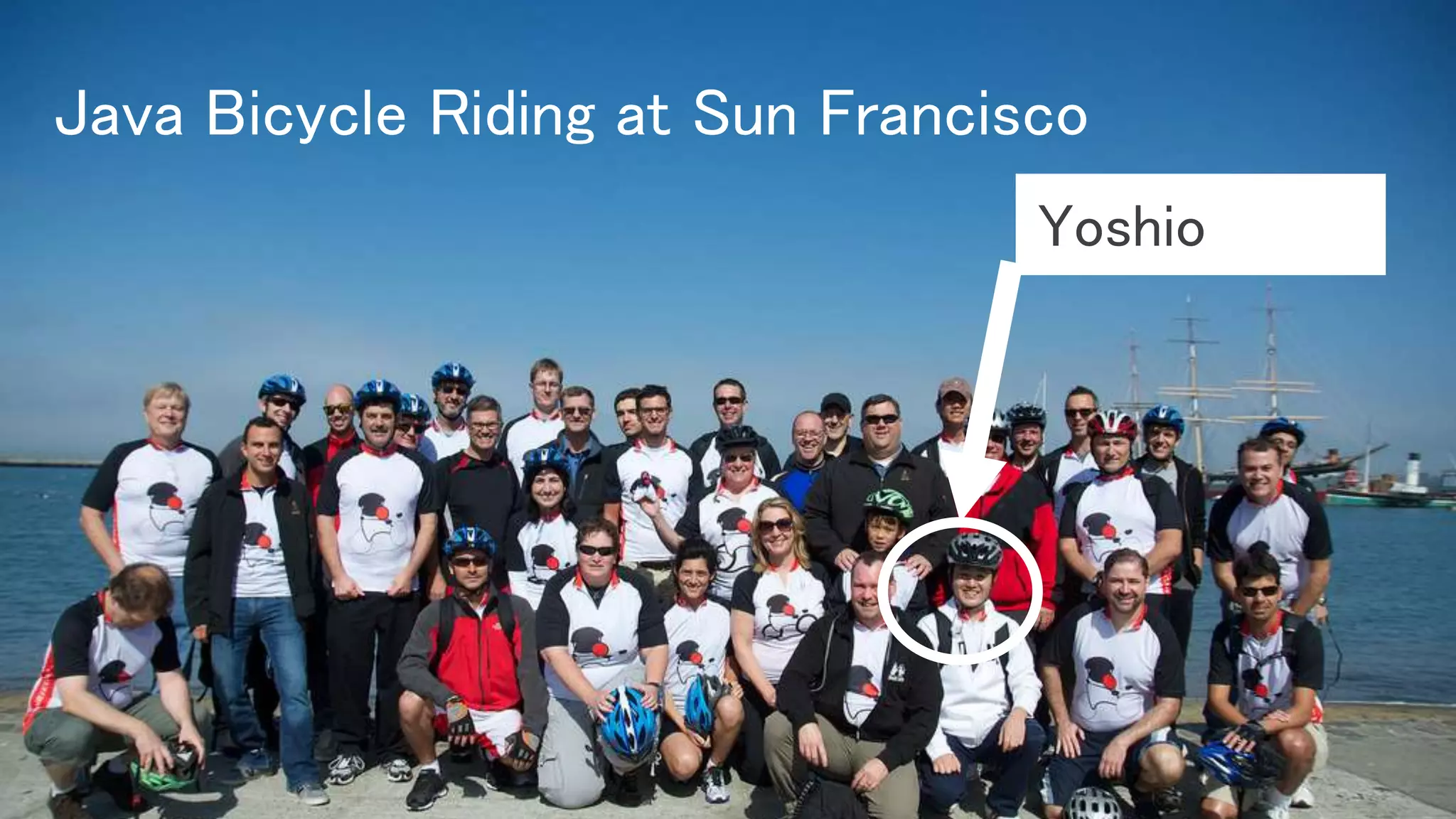 Java Bicycle Riding at Sun Francisco
Yoshio
 