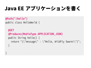 WildFly Swarm - Rightsize Your Java EE Apps | PDF