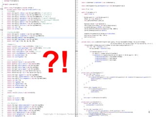 Copyright © Acroquest Technology Co., Ltd. All rights reserved.
4
?!
 