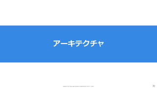 Copyright (C) 2017 Yahoo Japan Corporation. All Rights Reserved. 無断引用・転載禁止 31
アーキテクチャ
 