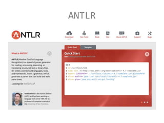 ANTLR
 