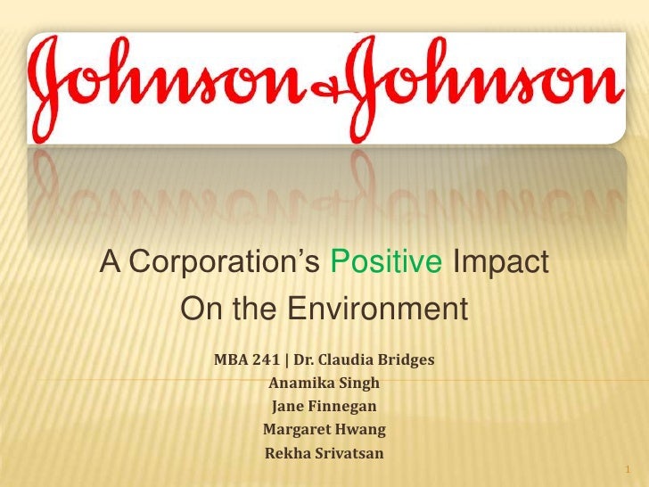 Johnson & Johnson Marketing efforts analysis