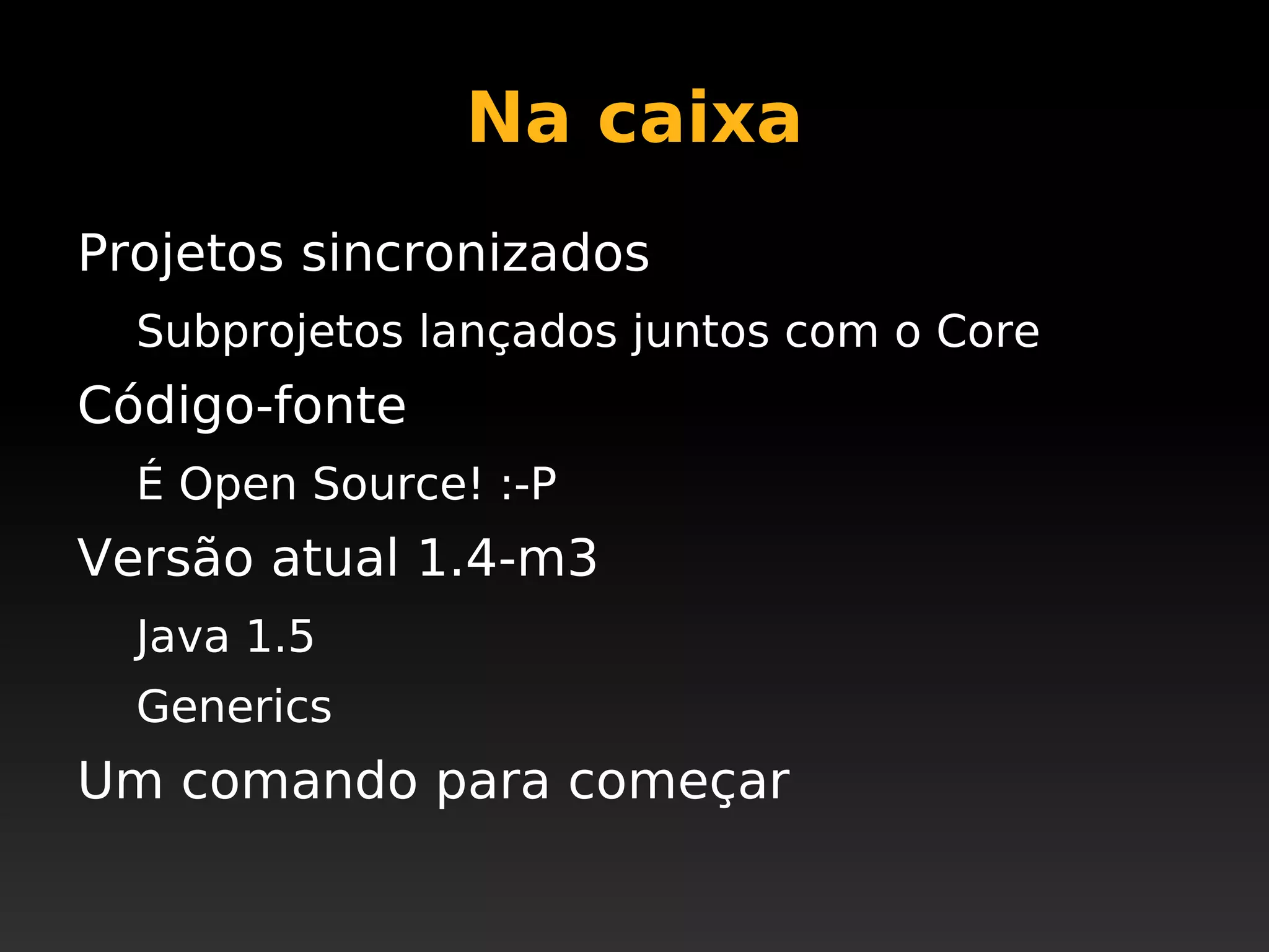 Apache Wicket @ JustJava 2008