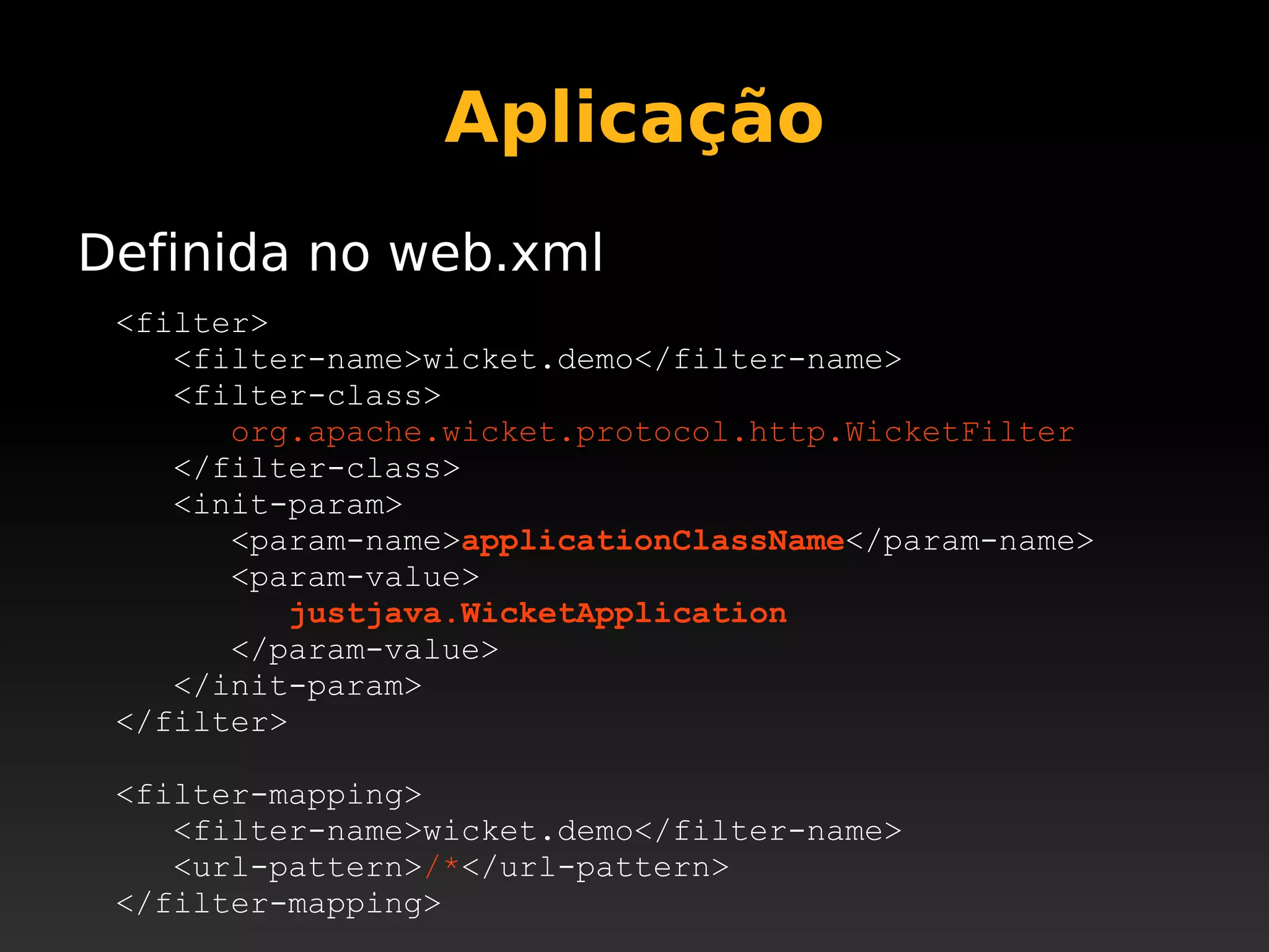 Apache Wicket @ JustJava 2008
