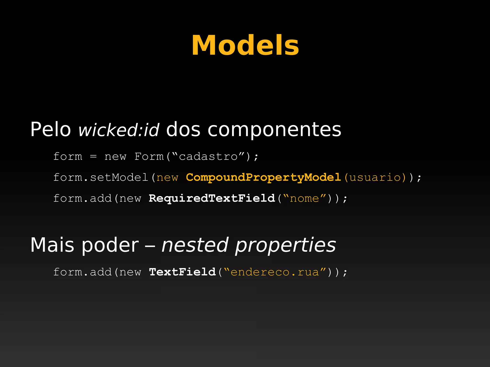 Apache Wicket @ JustJava 2008