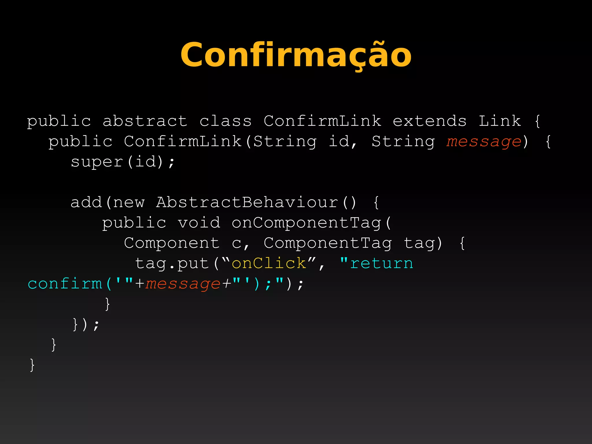 Apache Wicket @ JustJava 2008