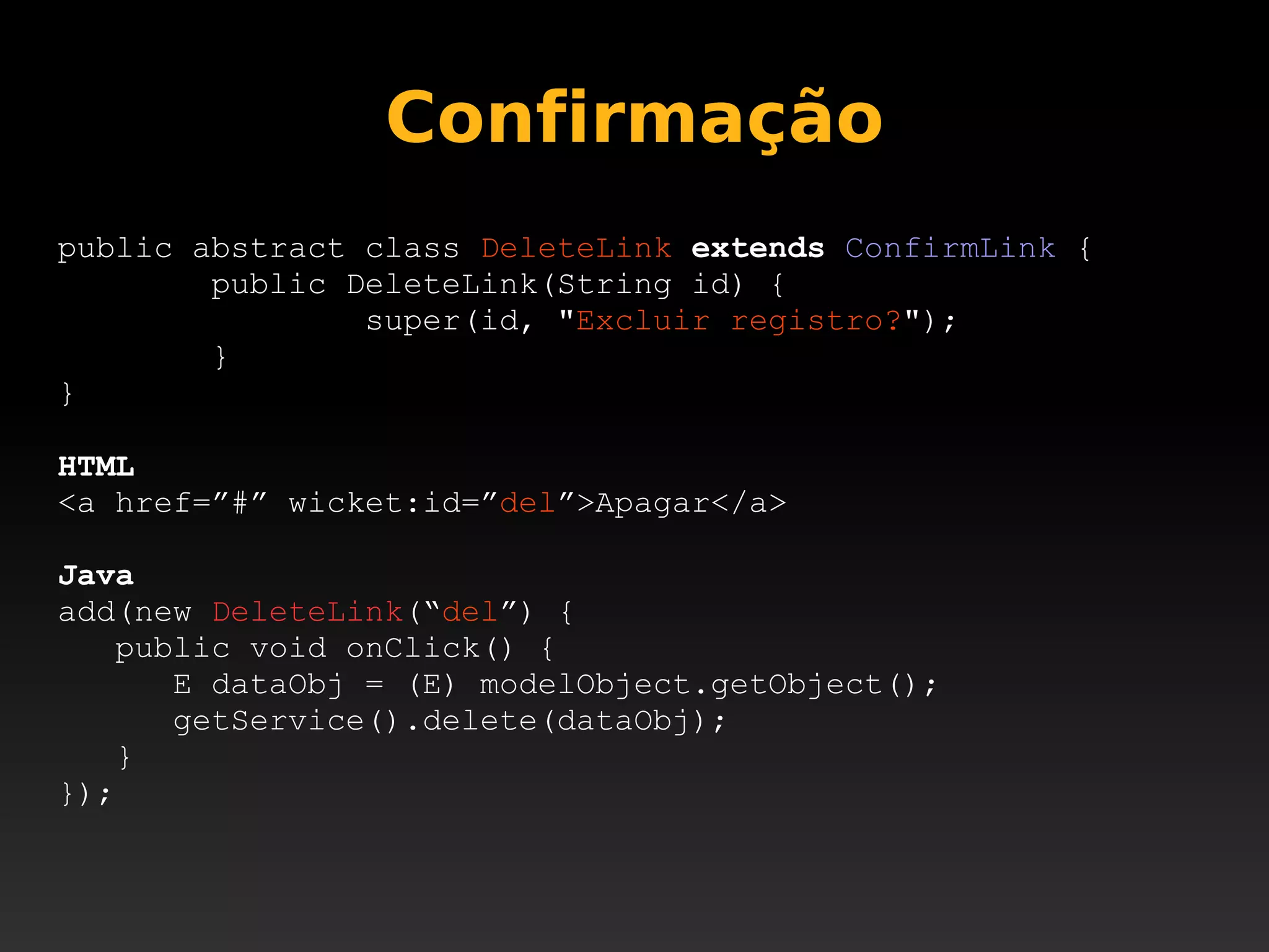 Apache Wicket @ JustJava 2008