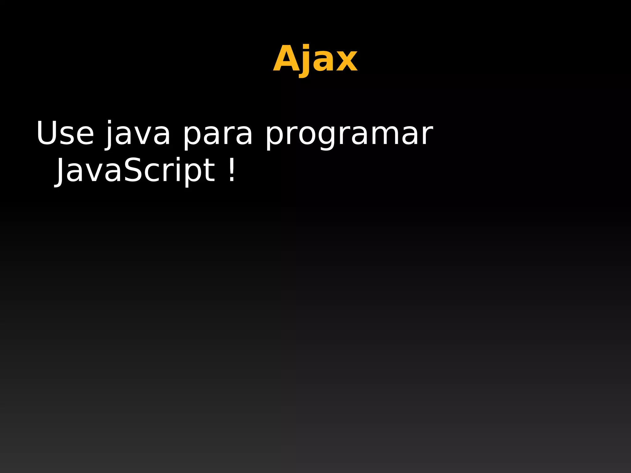 Apache Wicket @ JustJava 2008