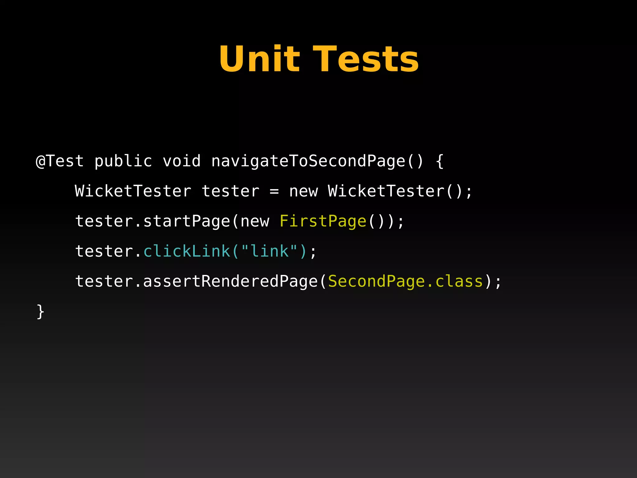 Apache Wicket @ JustJava 2008