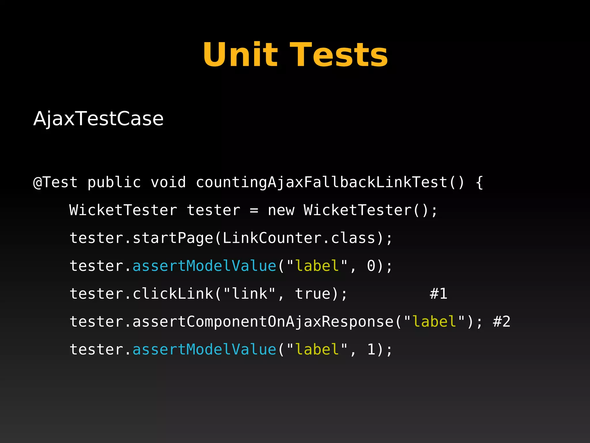 Apache Wicket @ JustJava 2008