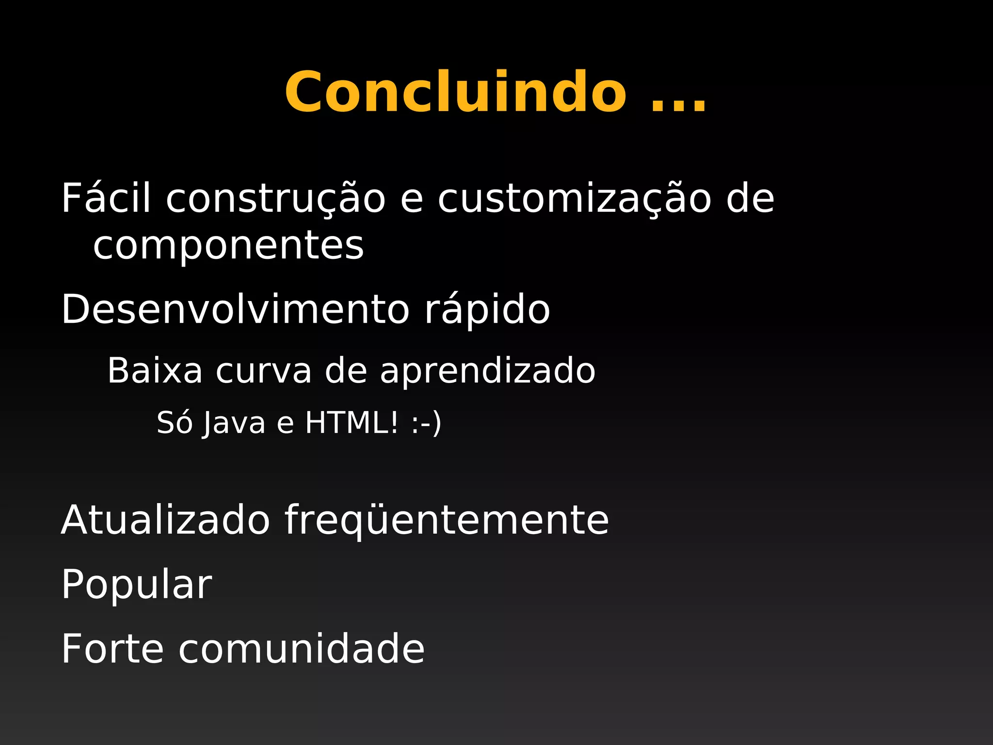 Apache Wicket @ JustJava 2008