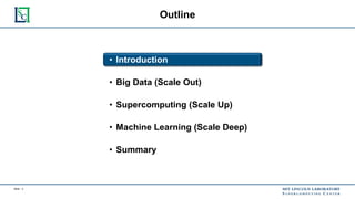 Convergence of Machine Learning, Big Data and Supercomputing | PDF