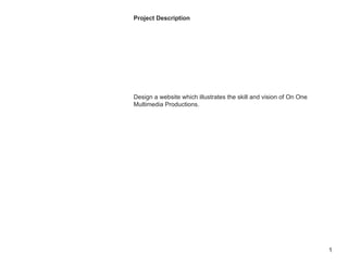 John Kozak Creative Brief