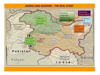 JAMMU AND KASHMIR – THE REAL STORY
 
