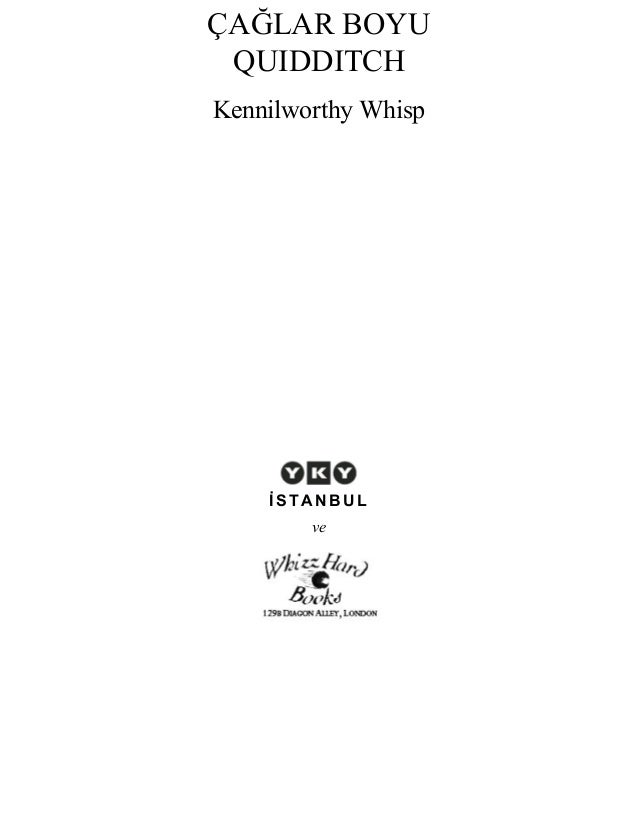 2 El Kitap Harry Potter Caglar Boyu Quidditch Facebook