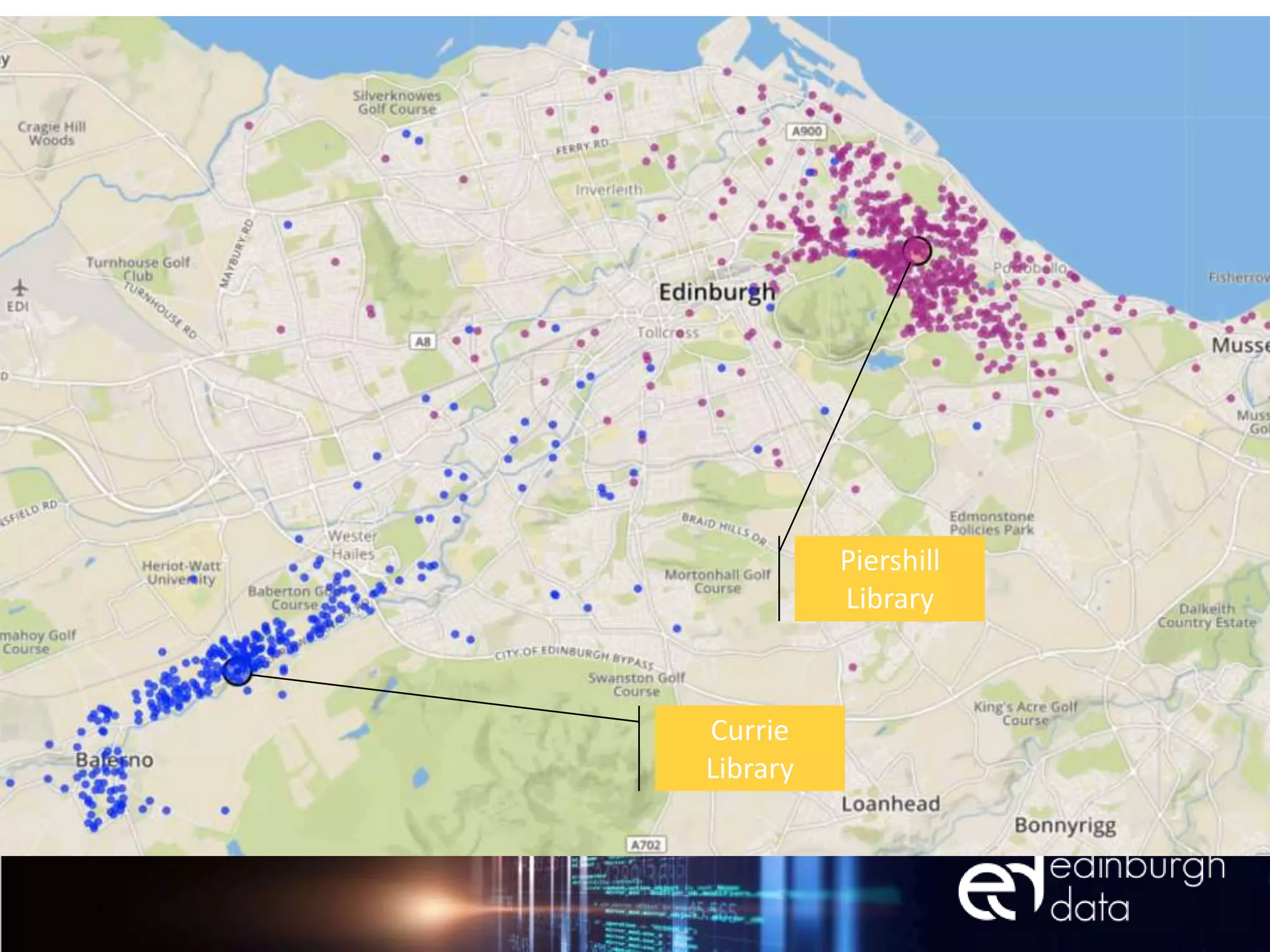 Currie
Library
Piershill
Library
 