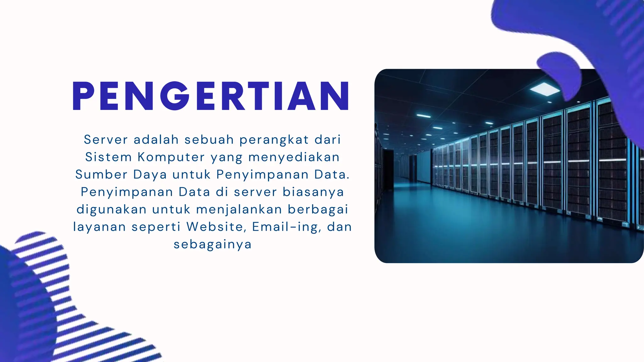 Pengertian Server pada sebuah Jaringan Komputer | PPT