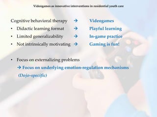 Games for Mental Health. Videogames as Innovative Interventions in ...